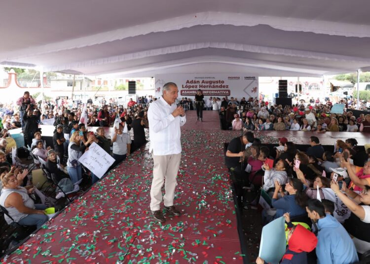Falta de respeto asegurar que interna de Morena es entre dos: Adán Augusto