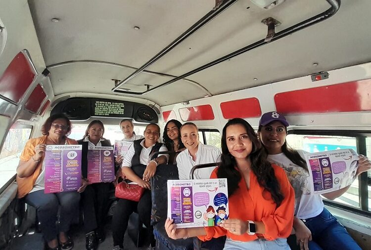 Gobierno del Estado previene acoso en el transporte público
