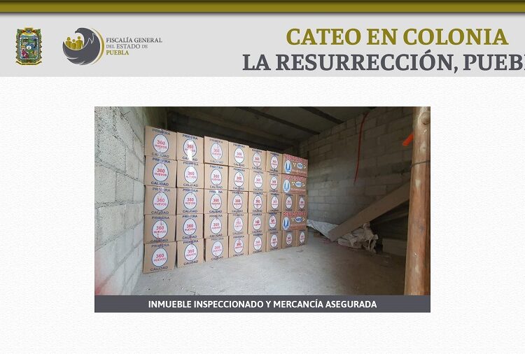Recuperan 385 cajas de huevo robadas en asalto a transporte de carga