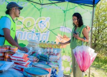 Canjean residuos por productos de canasta básica en Querétaro