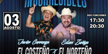 El Costeño y El Norteño se presentarán mañana en el Auditorio Metropolitano de Puebla