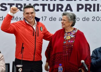 Alejandro Moreno reconoce que a Beatriz Paredes no le favorecen las encuestas