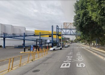Del 17 al 24 de agosto retirarán puente peatonal de Plaza Dorada