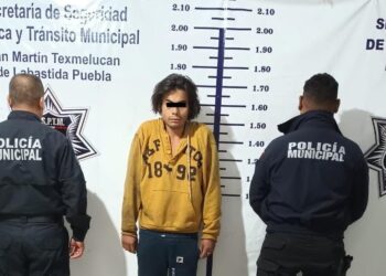 Detienen a hombre con arma de fuego en Texmelucan