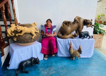 Juana Gómez promueve el patrimonio cultural de su región