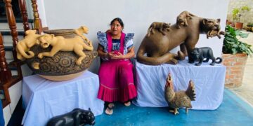 Juana Gómez promueve el patrimonio cultural de su región