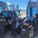 Fuerte movilización en la Atlixcáyotl, resguardan camioneta de inmigrantes
