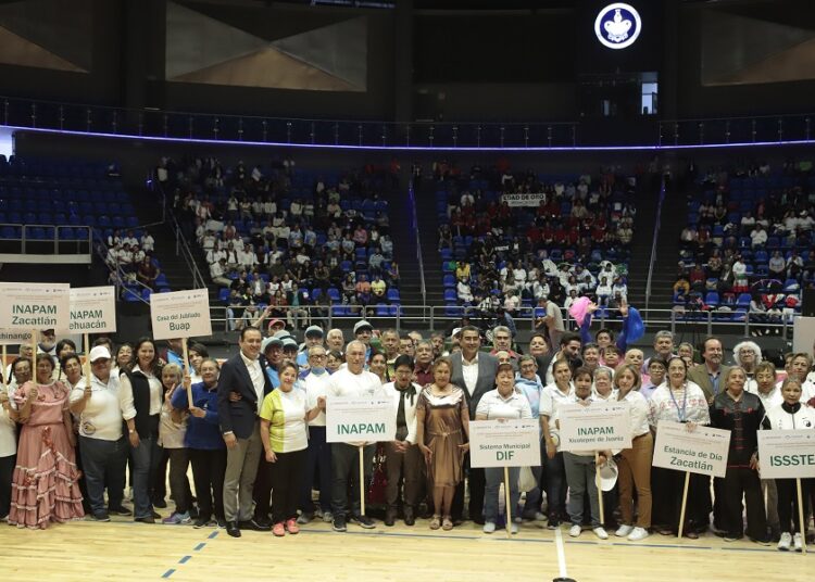 Inauguran Juegos Estatales Deportivos y Culturales de las Personas Adultas Mayores
