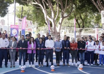ERP entrega rehabilitación del Parque de San Baltazar Campeche