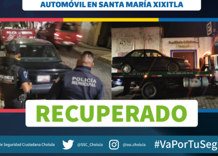 Policías de San Pedro frustran robo de automóvil en Santa María Xixitla