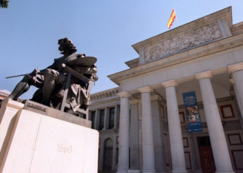 Sala de falsificaciones en el Museo del Prado 