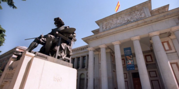 Sala de falsificaciones en el Museo del Prado 