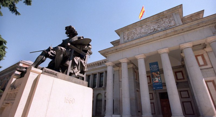 Sala de falsificaciones en el Museo del Prado
