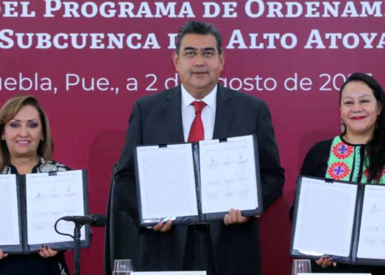 Puebla, Tlaxcala y la federación suman esfuerzos para rescate de cuenca del Atoyac