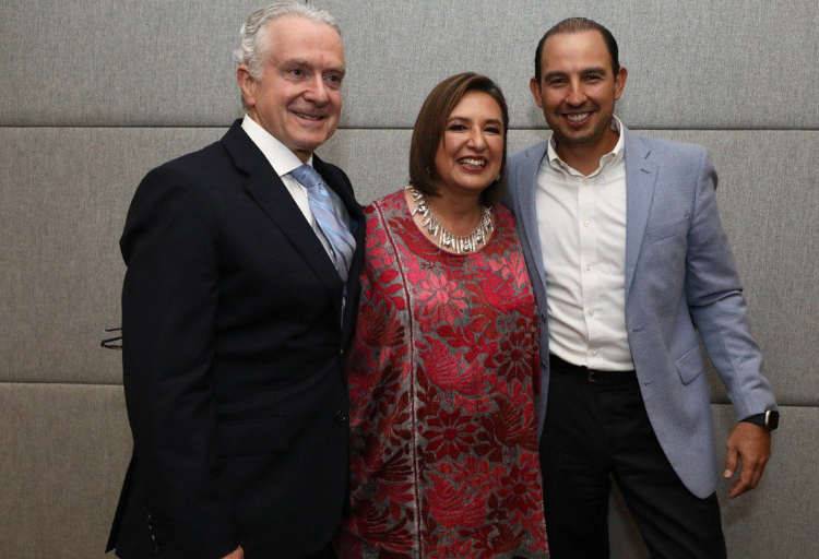Xóchitl, Beatriz Paredes y Creel, finalistas del proceso del Frente Amplio por México