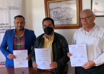 Gobierno de Puebla signa Convenio de mejora regulatoria con Ocoyucan