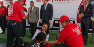 Labor de cuerpo de bomberos, invaluable para la comunidad: Gaby Bonilla