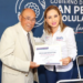 Paola Angon mantiene cercanía con ciudadanía y comercios cholulteca