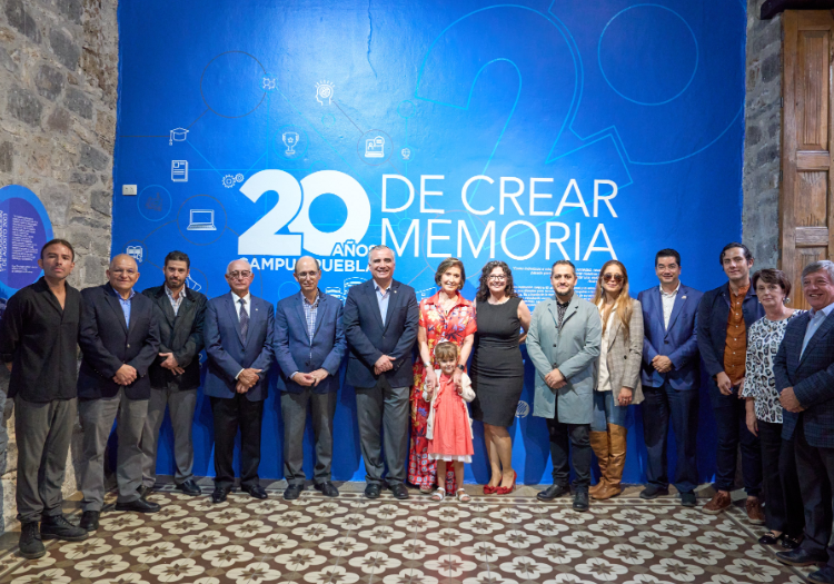 Tec de Monterrey campus Puebla inaugura exposición: 20 años de crear memoria