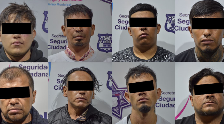 En operativos fueron detienen a  18 personas en el Morelos e Independencia
