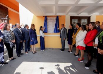 Develan Bando Solemne de Fiestas Patrias en San Andrés Cholula