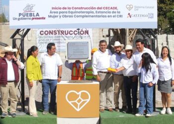 Inician construcción de Cecade y Estancia de la Mujer en Acatzingo