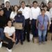 Salomón Céspedes entrega apoyo de producto lácteo en la capital poblana