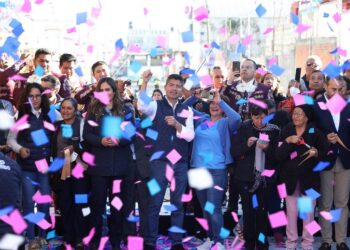 Eduardo Rivera entrega mil calles rehabilitadas