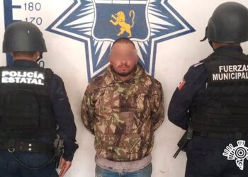 Policía estatal asegura a presunto huachicolero