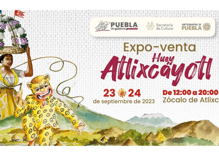 Realizarán expoventa de artesanías en Festival Huey Atlixcáyotl
