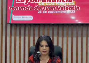 Norma Layón acepta renuncia de secretario de Seguridad Pública