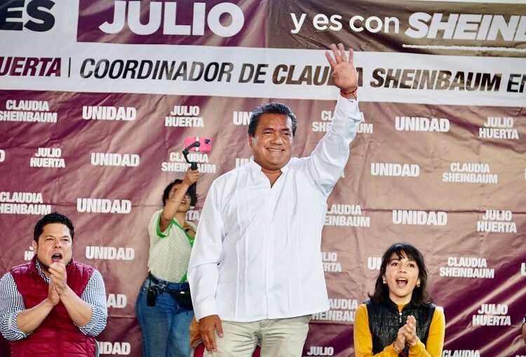 Julio Huerta ratifica su intención de ser coordinador estatal de Morena