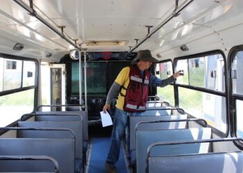 Despliega SMT inspecciones al servicio público de transporte durante septiembre