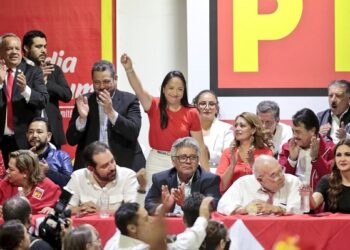 Dirigencia nacional del Partido del Trabajo cobija a Liz Sánchez