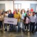 Edil de San Andrés Cholula entrega apoyos económicos a comerciantes