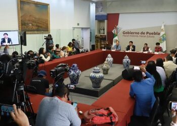 Fortalece Gobierno de Puebla cultura de prevención con simulacros