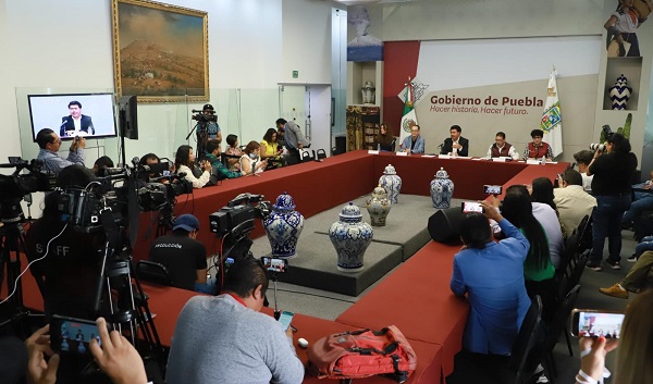 Fortalece Gobierno de Puebla cultura de prevención con simulacros
