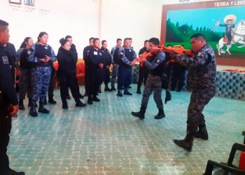 Gobierno de Puebla fortalece y capacita a Policías Municipales