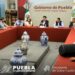 Tlatehui y Aquino se reúnen con representantes de pueblos originarios de Cholula