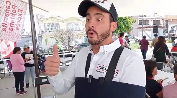 Toño López realiza “Canastita Poblana Exprés” en versión fiestas patrias
