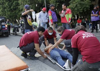 Paramédicos de SUMA ganan tercer lugar en ‘Rally Prehospitalario’