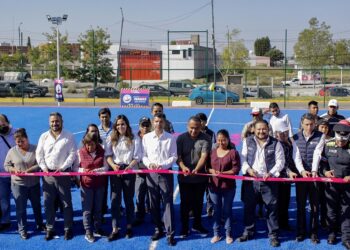 ERP entrega canchas rehabilitadas para promover deporte