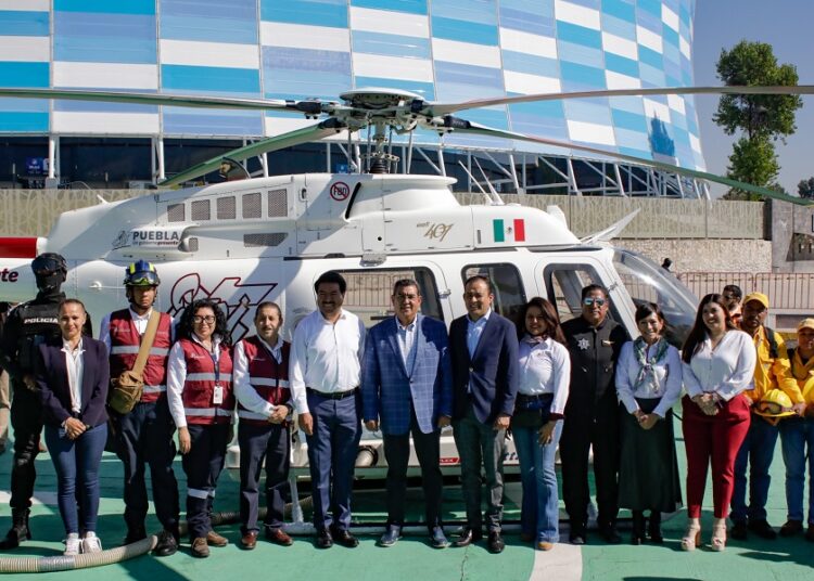 Céspedes reactiva servicio de helicópteros