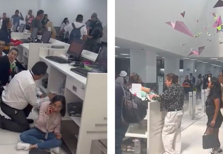 Balacera en AICM deja un policía herido; agresor también está herido