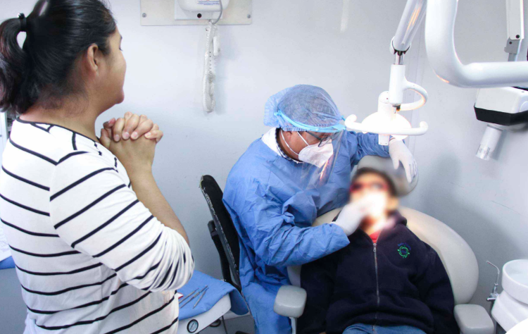 Jornada de salud bucal en Cañada Morelos