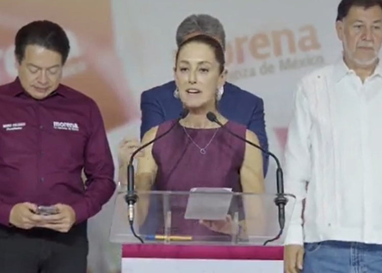Sheinbaum gana encuesta para ser candidata presidencial de Morena