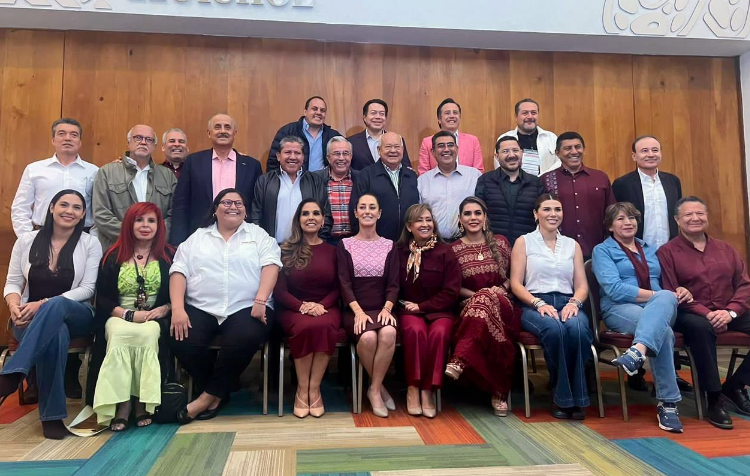 Salomón Céspedes se reúne con Claudia Sheinbaum