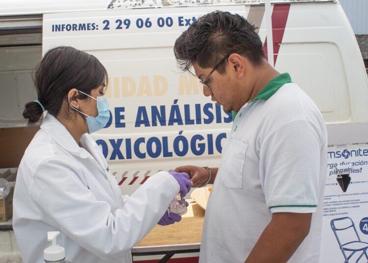 SMT aplica pruebas toxicológicas a operadores de transporte público