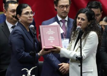 Secretaria de Gobernación entrega quinto informe de Gobierno de AMLO