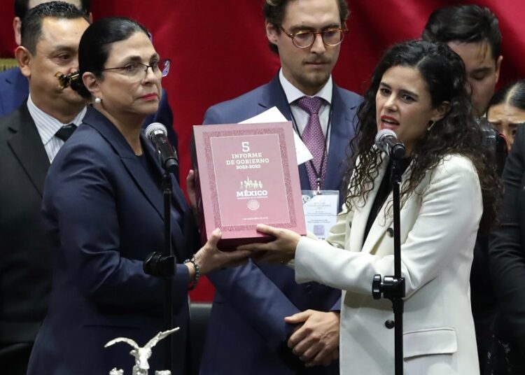 Secretaria de Gobernación entrega quinto informe de Gobierno de AMLO